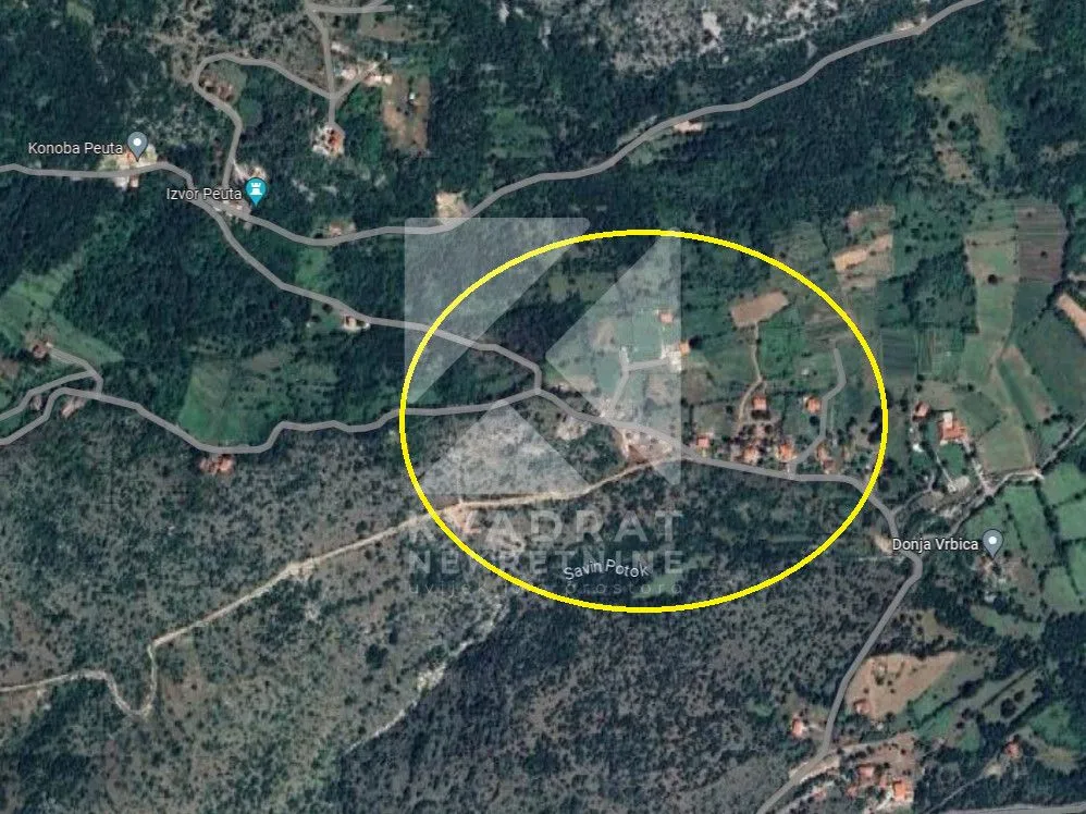 Sale, land lot, 626m², Doljani, Podgorica