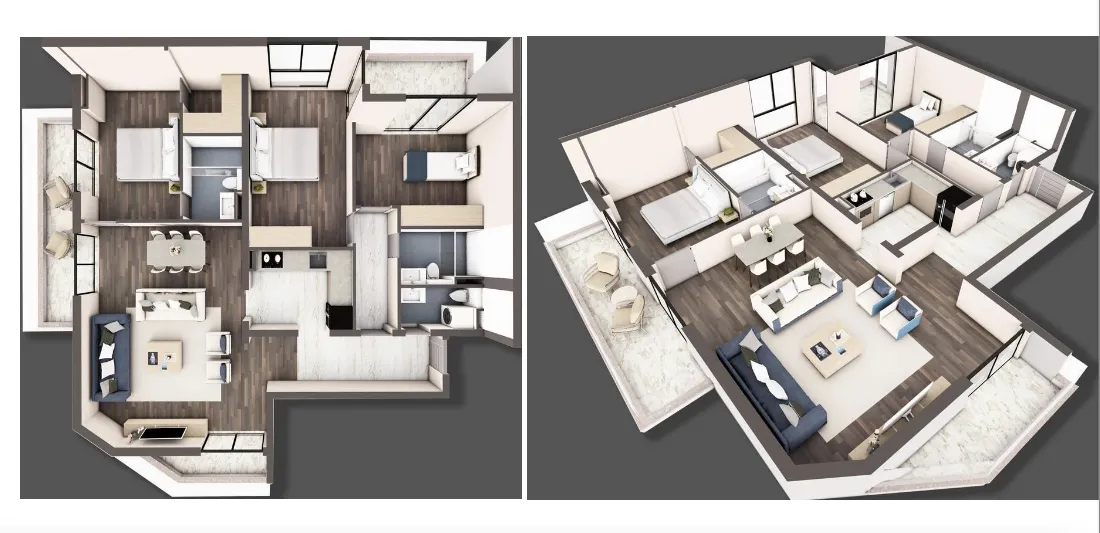 Prodaja, trosoban stan, 114m², Bjeliši, Bar