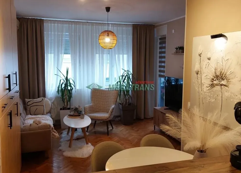 Izdavanje, dvosoban stan, 56m², Centar, Novi Sad