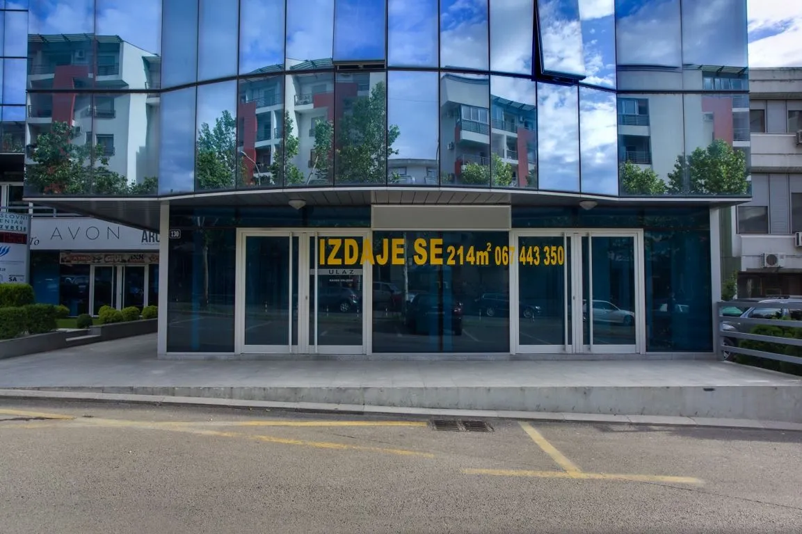 Rent, office space, 214m², Podgorica, Crna Gora