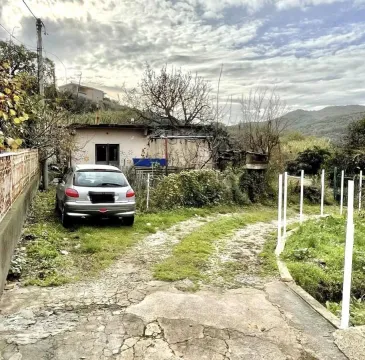 Pogled na dvorište sa prilazom za automobil i prizemnim objektom. - image 3