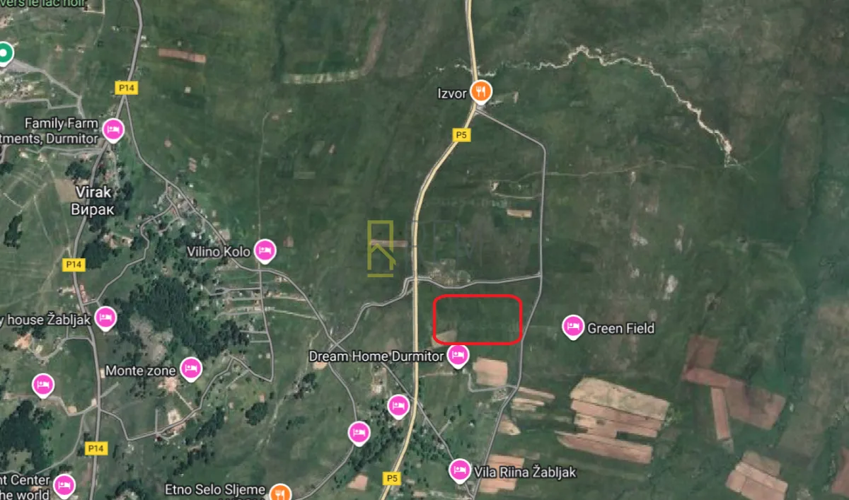 Prodaja, plac, 3400m², Pašina Voda, Žabljak