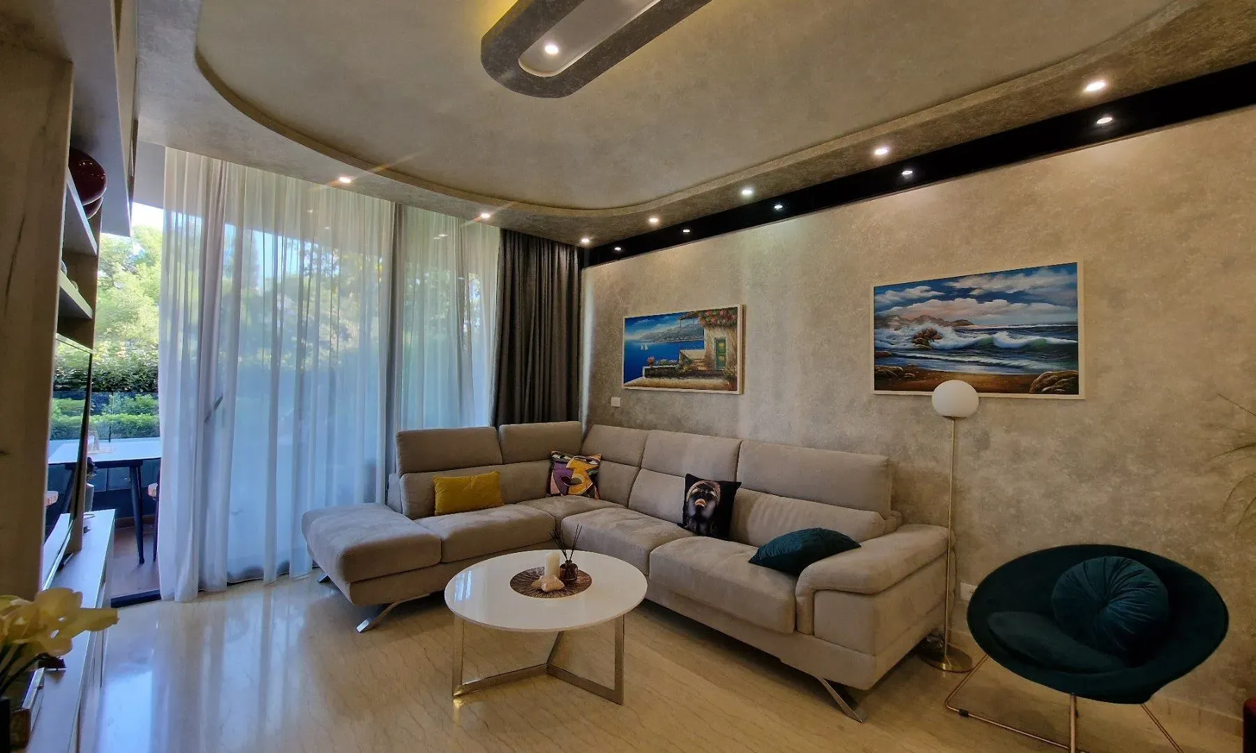 Rent, one bedroom apartment, 56m², Budva, Crna Gora
