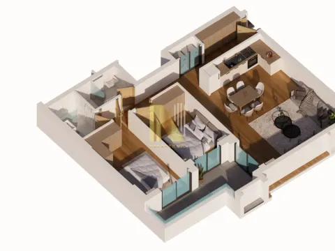 Sale, three bedroom apartment, 78m², Centar, Novi Sad - image 2