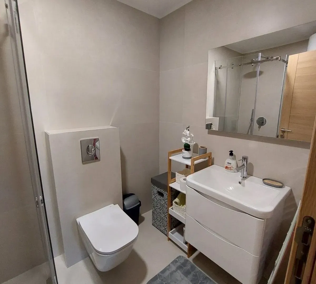 Rent, one bedroom apartment, 46m², New City, Podgorica