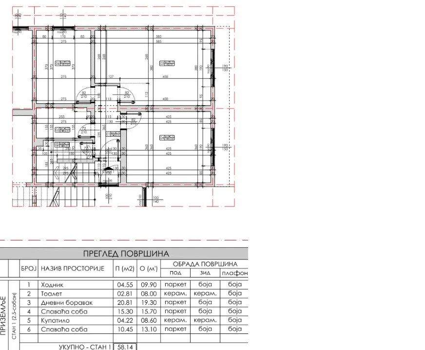 Sale, apartment, 799m², Kaludjerica, Grocka