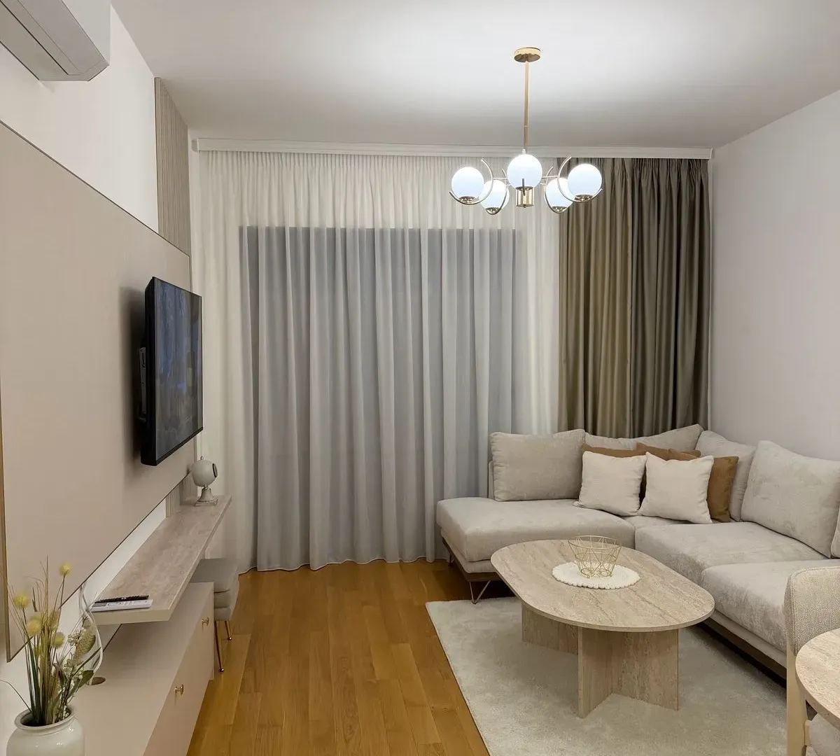 Izdavanje, jednosoban stan, 50m², Zabjelo, Podgorica