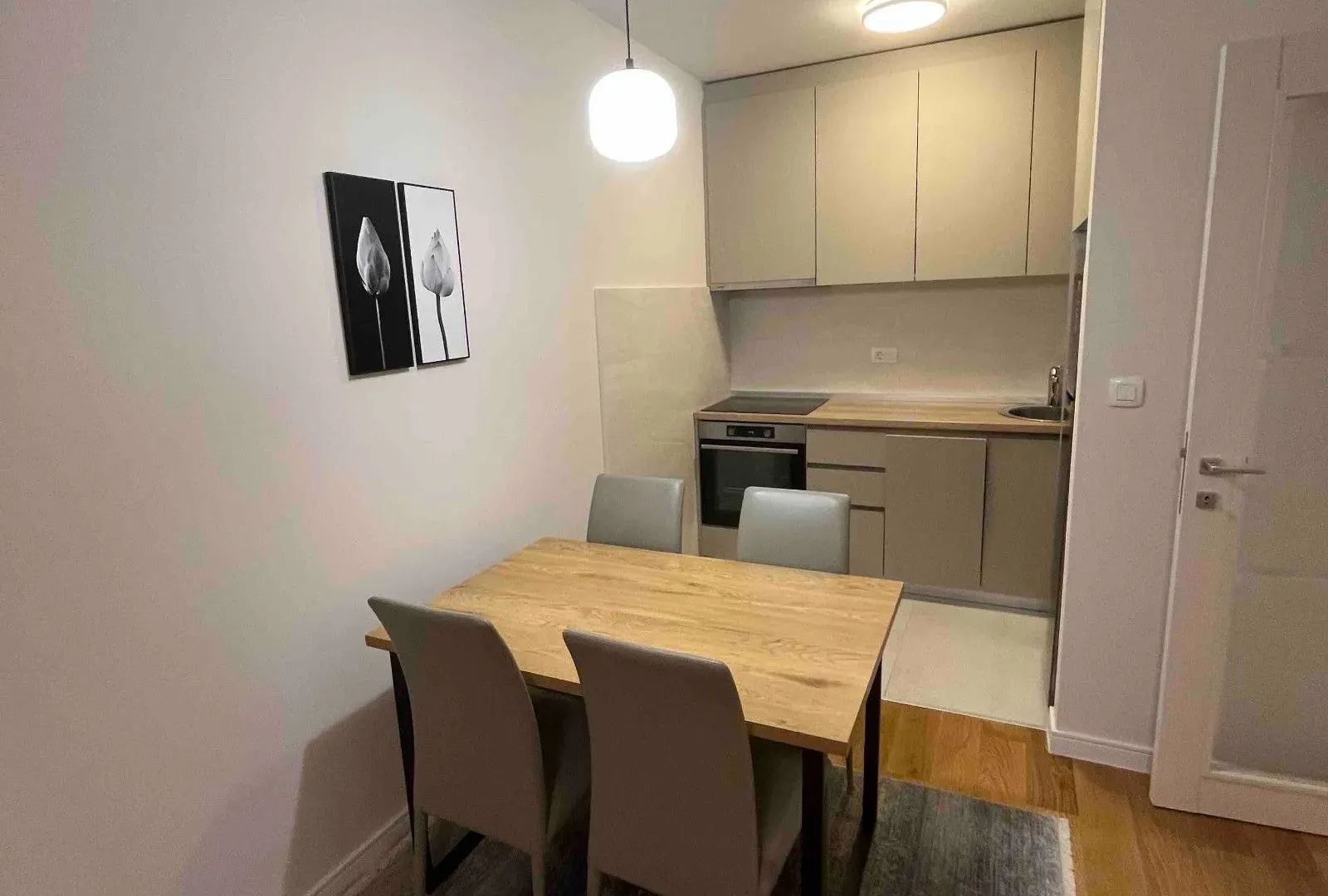 Rent, one bedroom apartment, 48m², Central Point, Podgorica