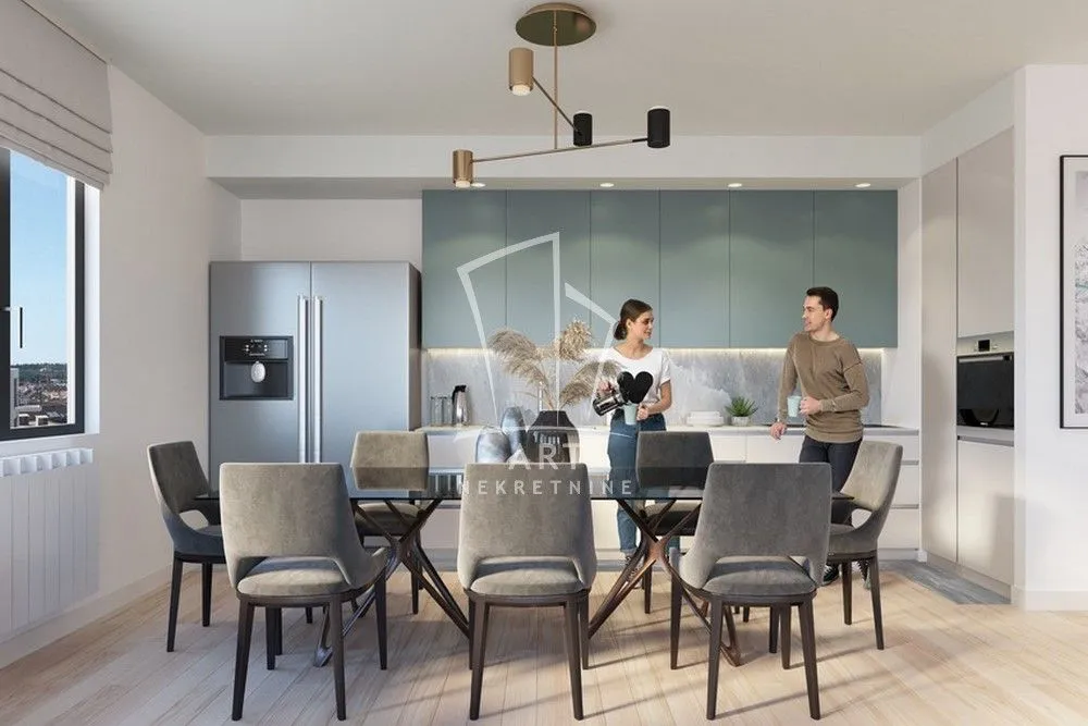 Sale, four bedroom apartment, 110m², Savski Venac, Beograd