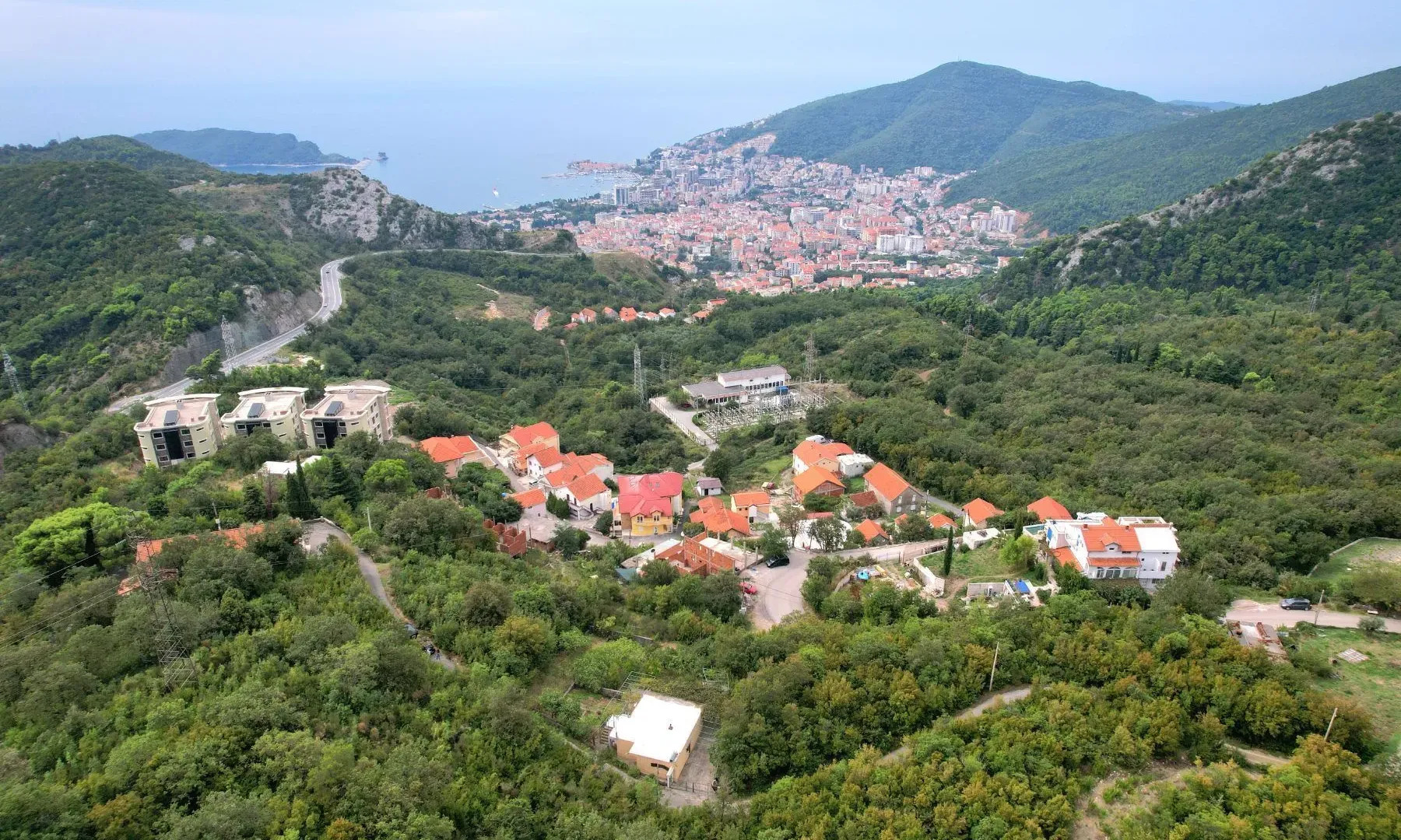 Prodaja, plac, 1485m², Markovići, Budva