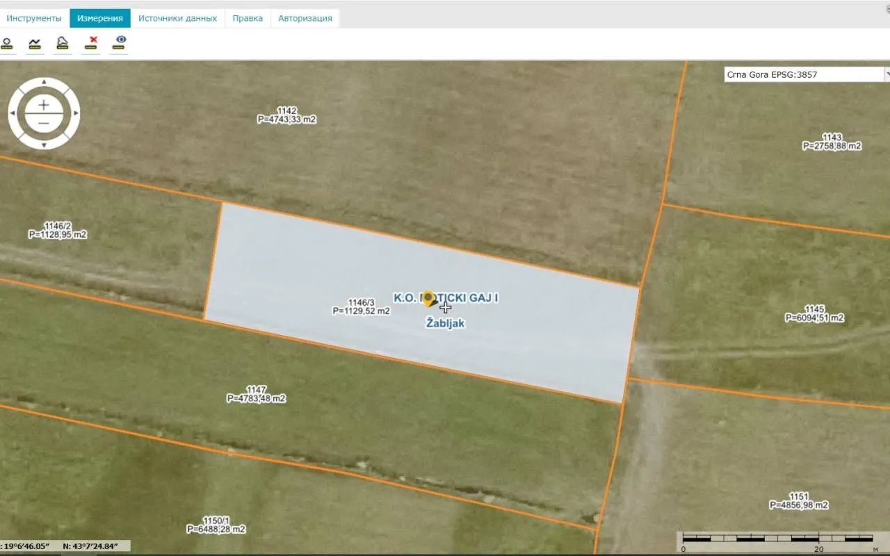 Prodaja, plac, 851m², Žabljak, Crna Gora
