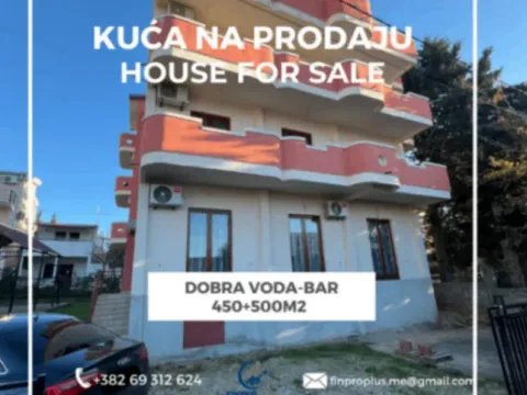Prodaja, kuća, 450m², Dobre Vode, Bar - image 1