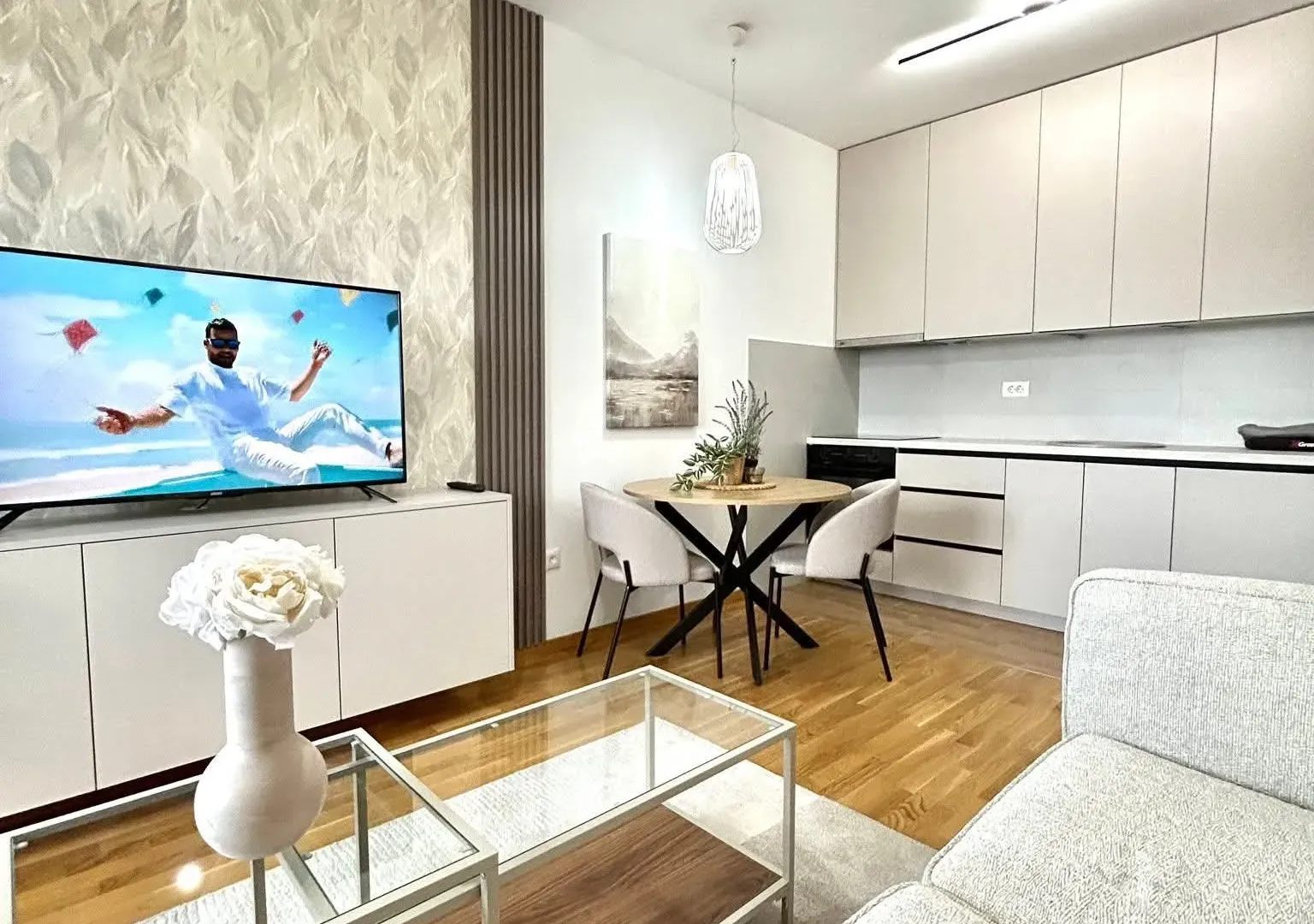 Rent, one bedroom apartment, 37m², Zabjelo, Podgorica