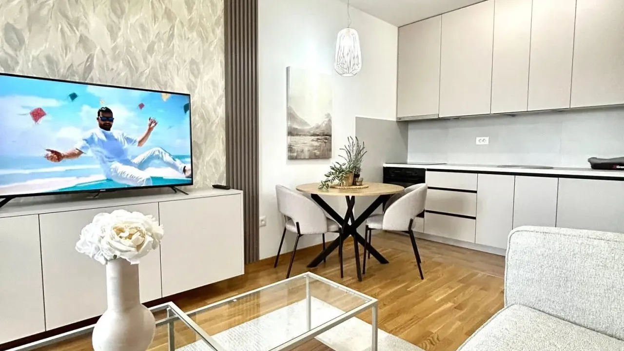 Rent, one bedroom apartment, 37m², Zabjelo, Podgorica