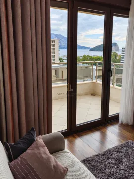 View of the terrace and the sea from the living room. - image 5