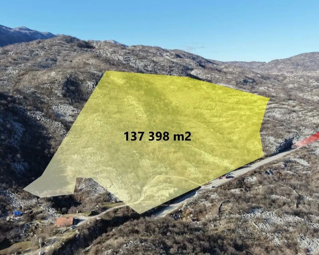 Prodaja, plac, 137398m², Bogetići, Nikšić