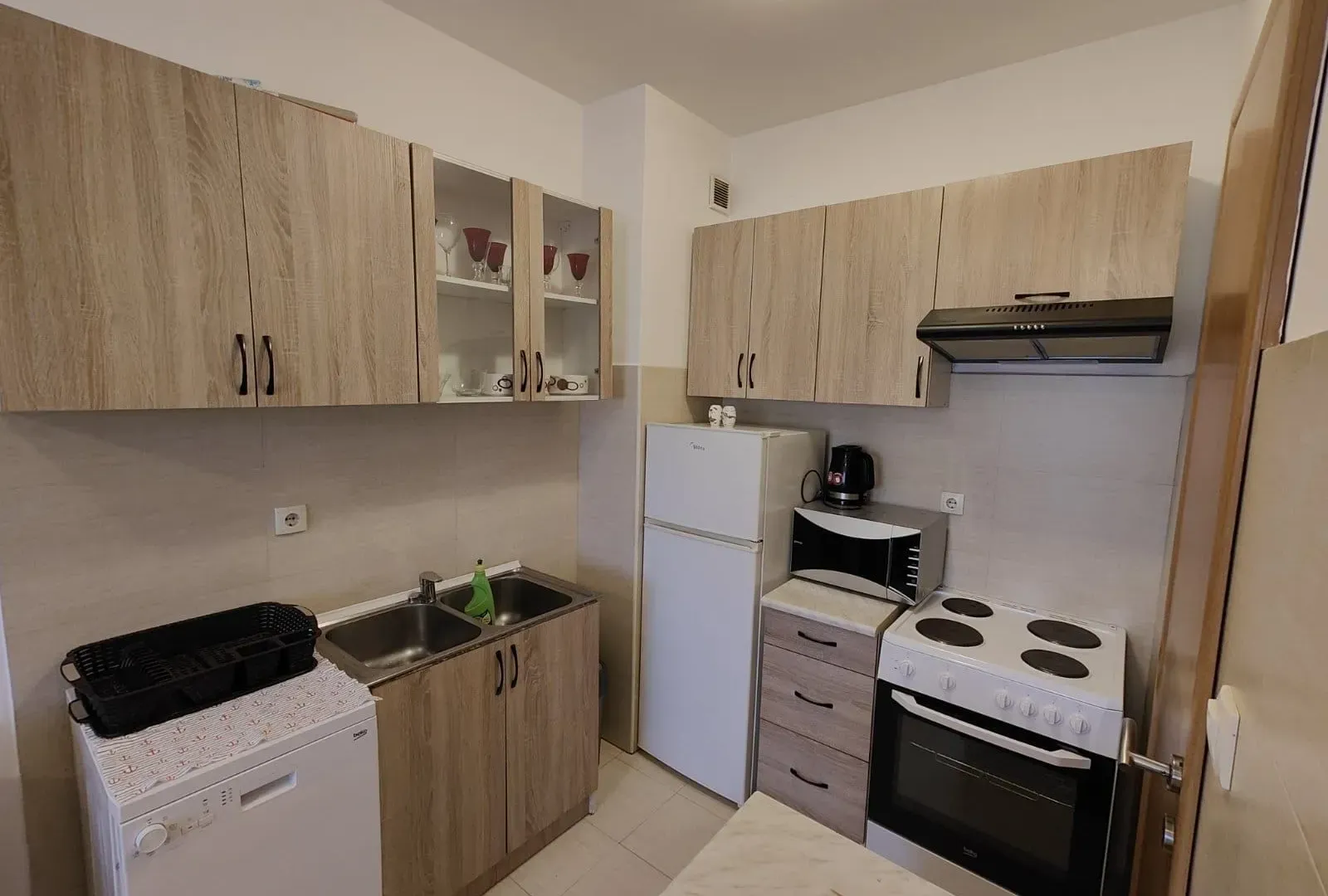 Rent, one bedroom apartment, 34m², Stari Aerodrom, Podgorica