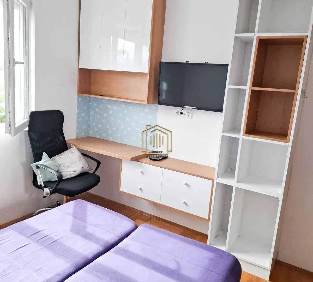 Rent, one bedroom apartment, 50m², Stari Aerodrom, Podgorica