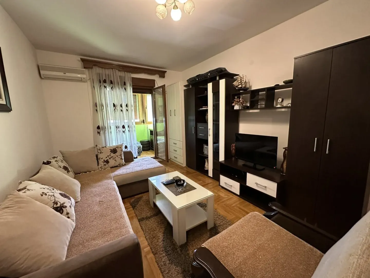 Rent, one bedroom apartment, 38m², Tuški Put, Podgorica