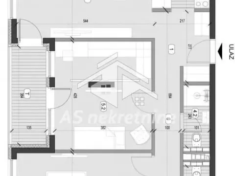 Sale, three bedroom apartment, 77m², Zvezdara Sve Podlokacije, Beograd - image 15