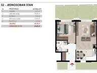 Sale, one bedroom apartment, 47m², Momišići, Podgorica - image 4