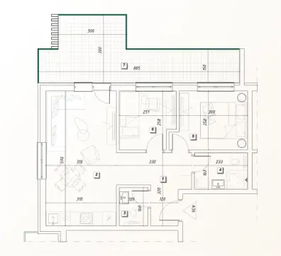Prodaja, dvosoban stan, 63m², Rudjinci, Vrnjačka Banja - image 10