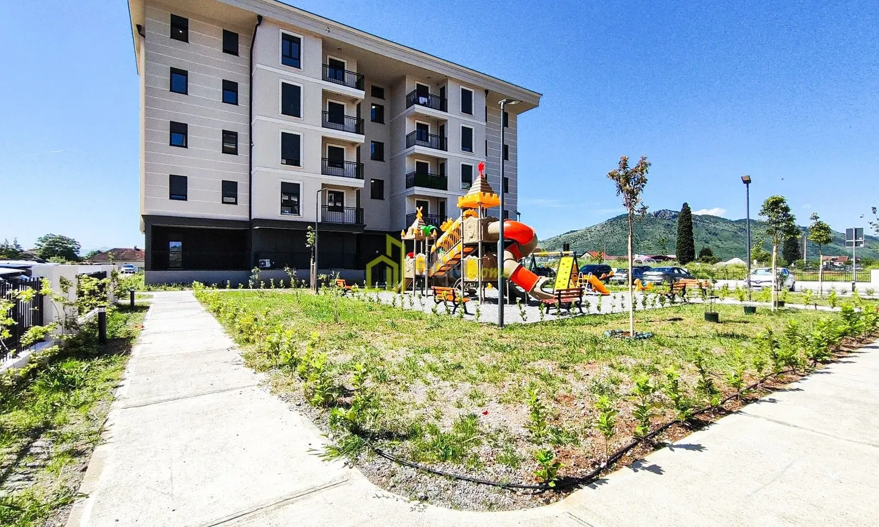 Rent, one bedroom apartment, 42m², Tološi, Podgorica