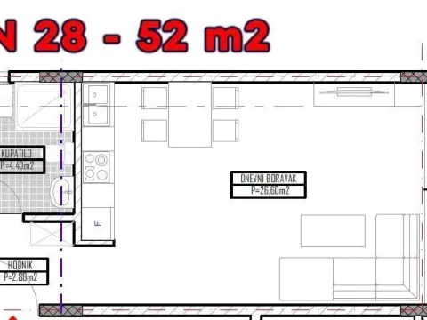 Prodaja, jednosoban stan, 50m², Ulcinjsko Polje, Ulcinj - image 4