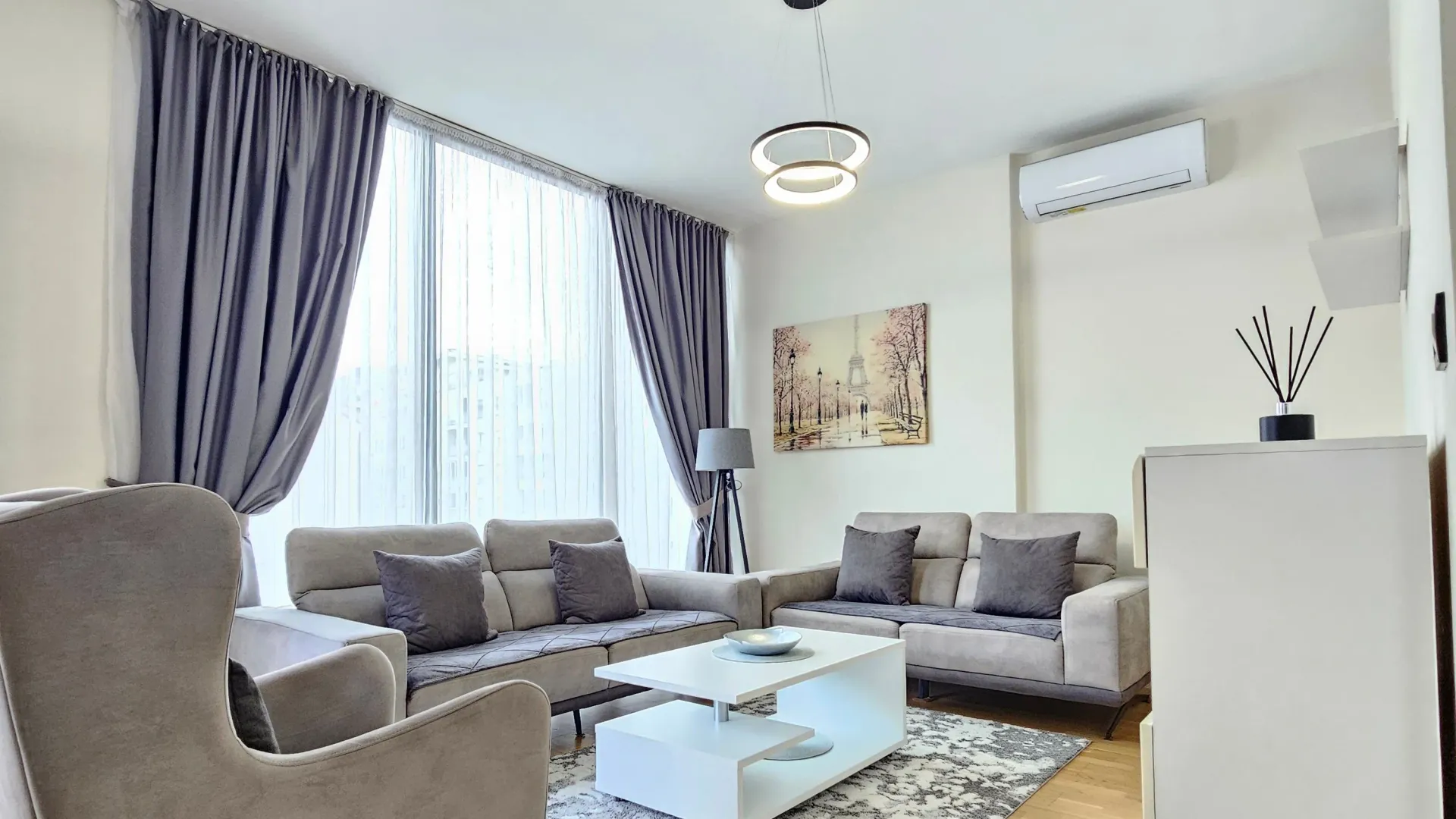 Rent, two bedroom apartment, 68m², Blok 9, Podgorica
