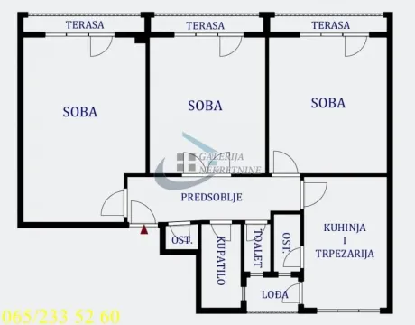Prodaja, trosoban stan, 98m², Palilulska Pijaca, Palilula Sve Podlokacije - image 5