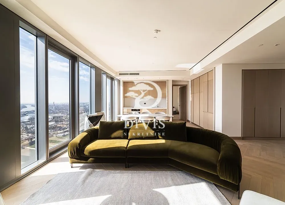 Sale, four bedroom apartment, 164m², Beograd Na Vodi, Beograd