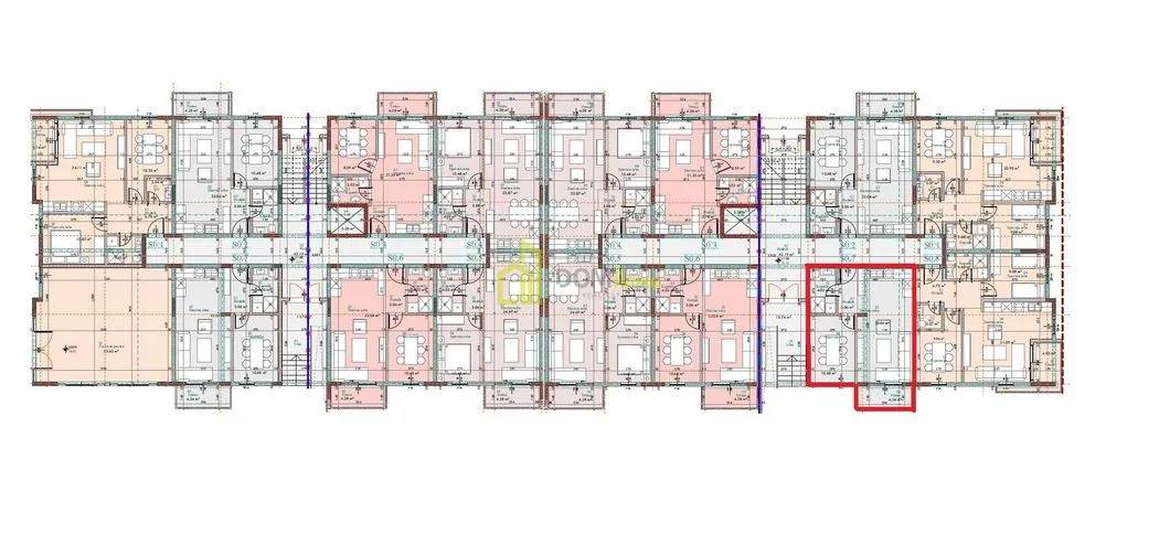 Prodaja, jednosoban stan, 44m², Donja Gorica, Podgorica