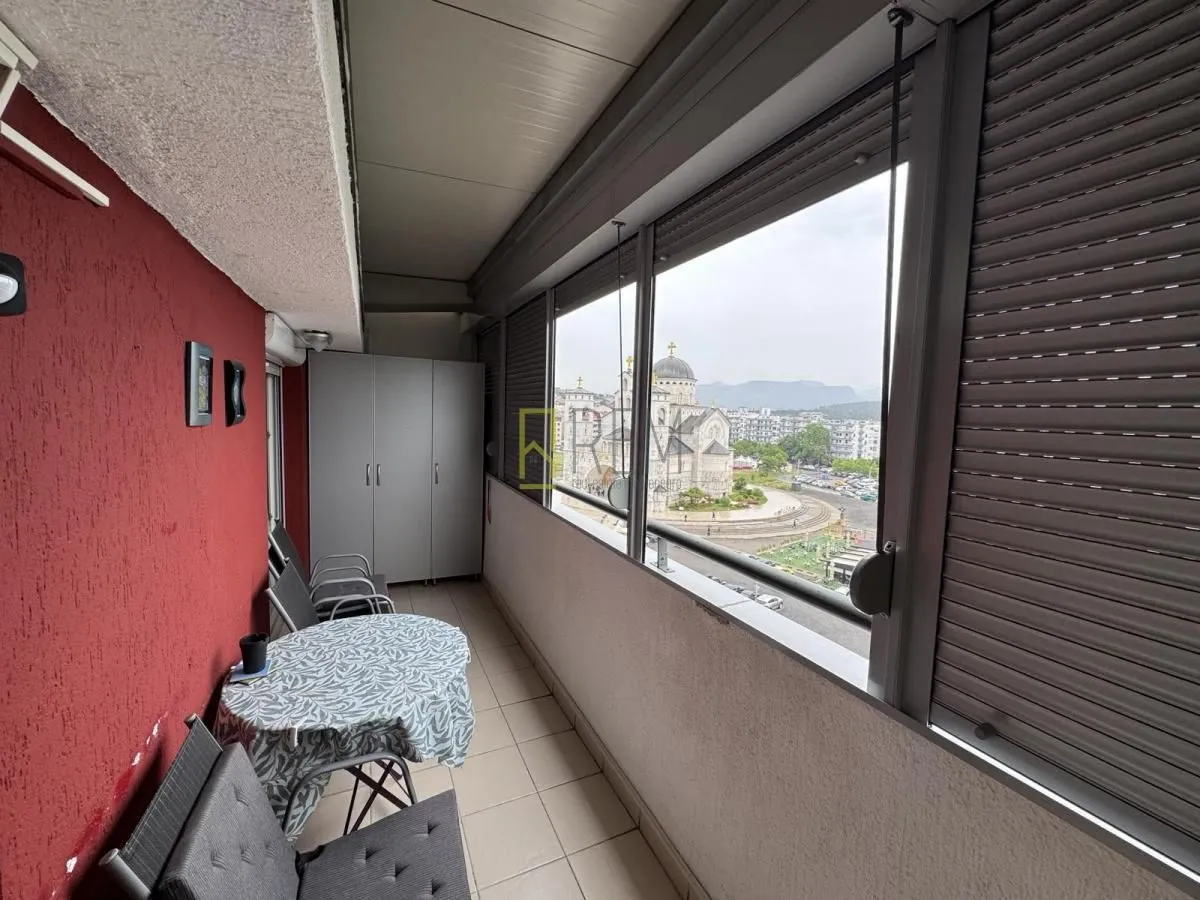 Rent, one bedroom apartment, 50m², Preko Morače, Podgorica