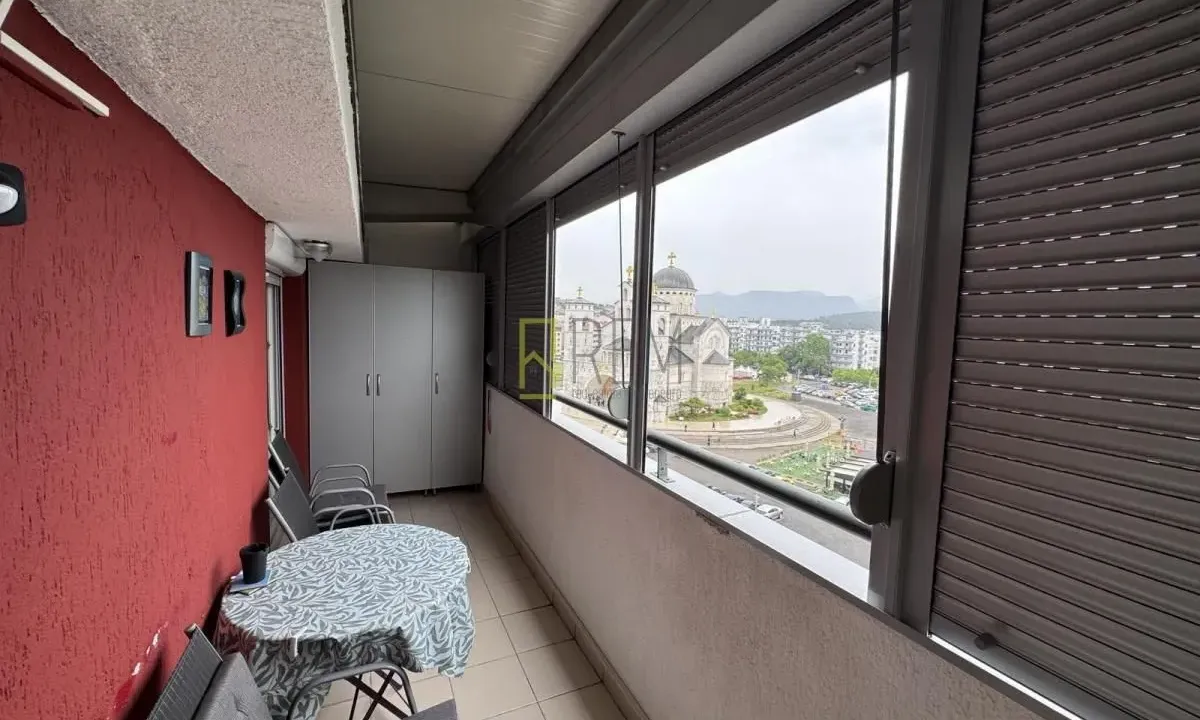 Rent, one bedroom apartment, 50m², Preko Morače, Podgorica
