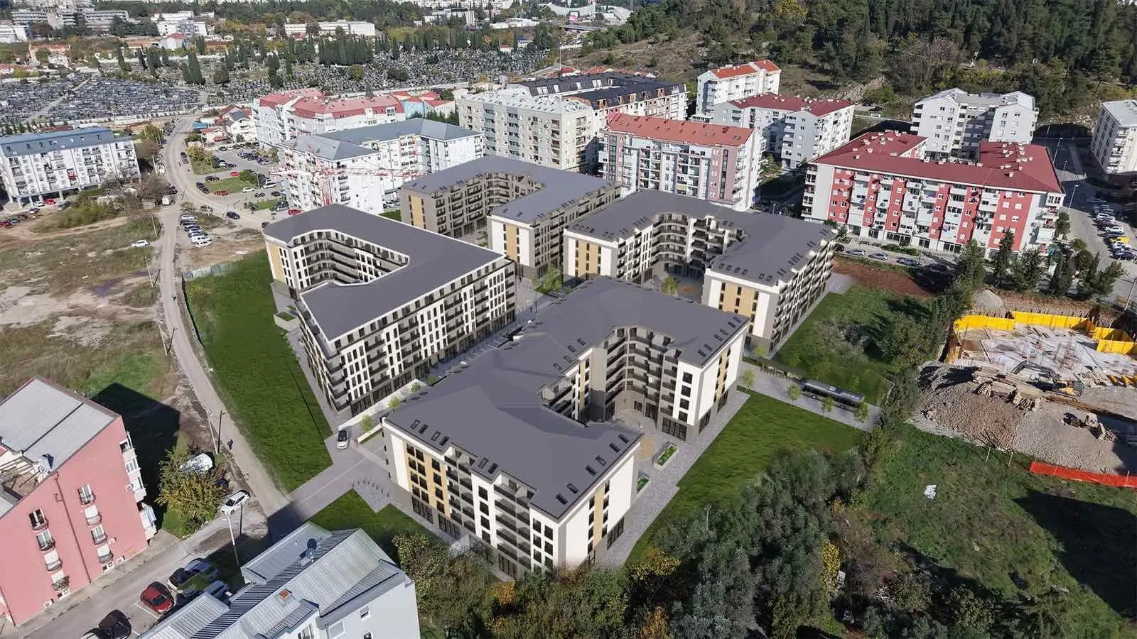 Prodaja, dvosoban stan, 88m², Zabjelo, Podgorica