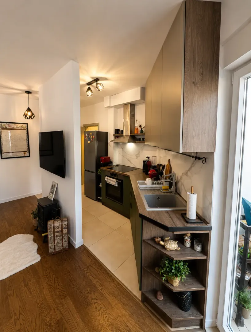 Sale, one bedroom apartment, 44m², Zagorič, Podgorica