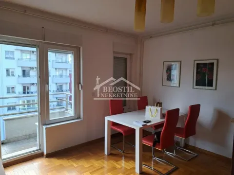 Rent, two bedroom apartment, 54m², Đeram Pijaca, Beograd