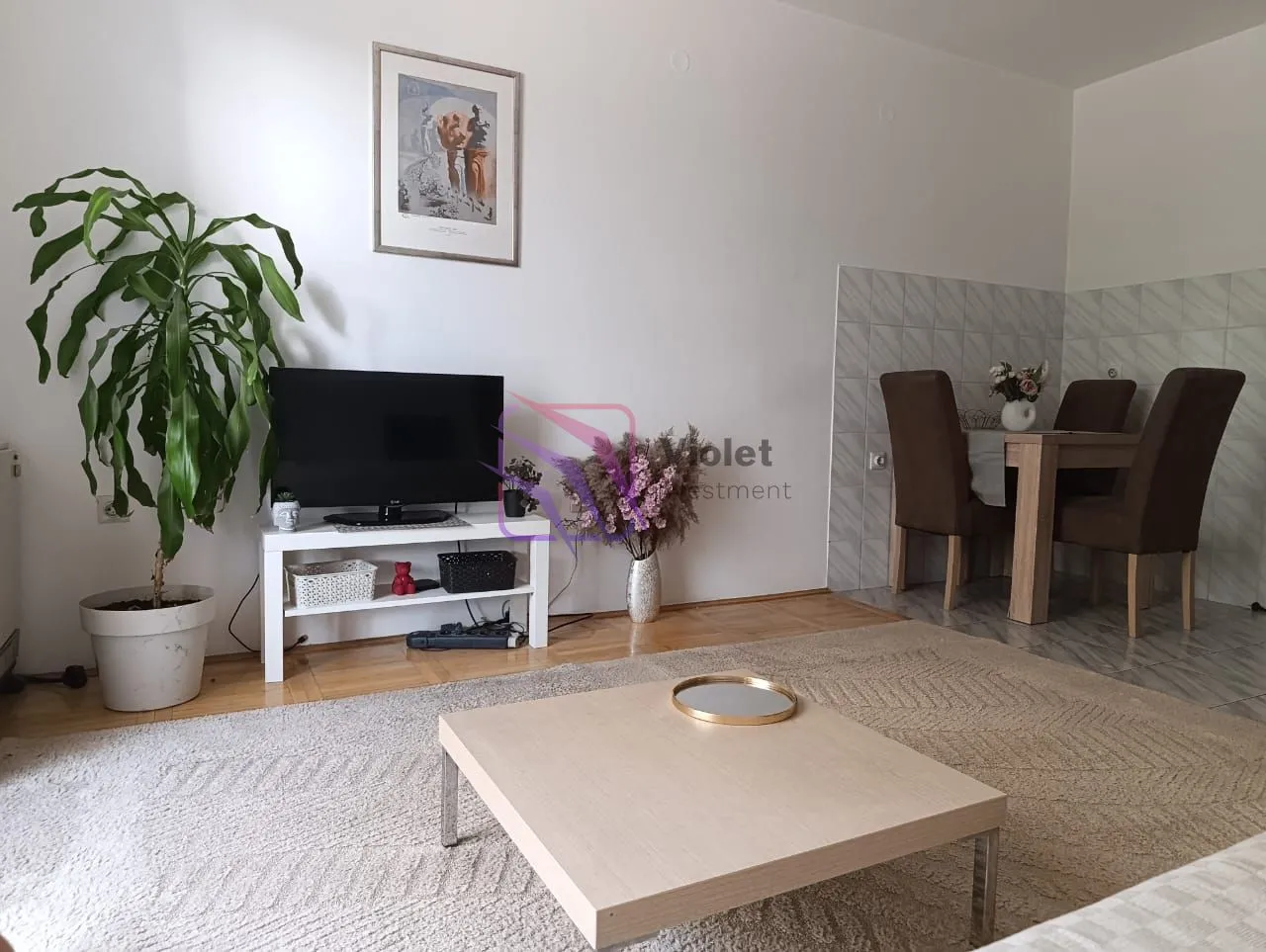 Rent, one bedroom apartment, 40m², Centar, Podgorica