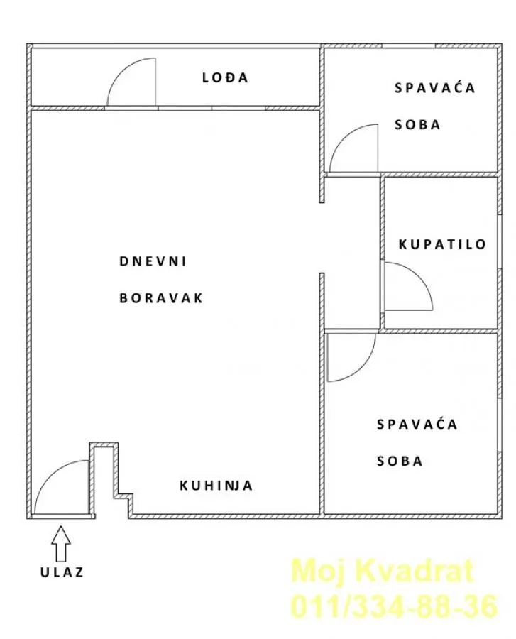 Prodaja, dvosoban stan, 66m², Boleč, Grocka