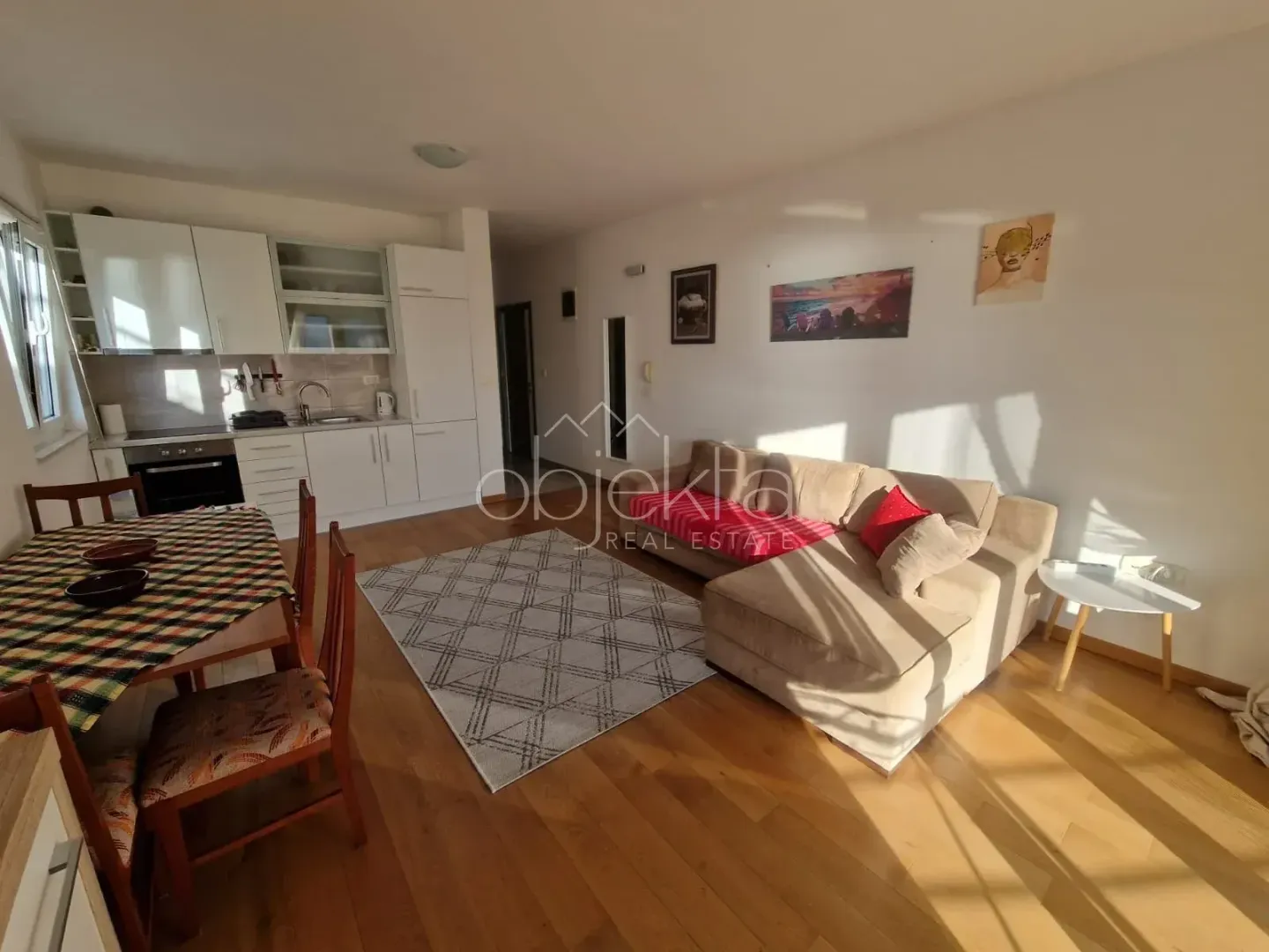 Rent, apartment, 53m², Tivat, Crna Gora