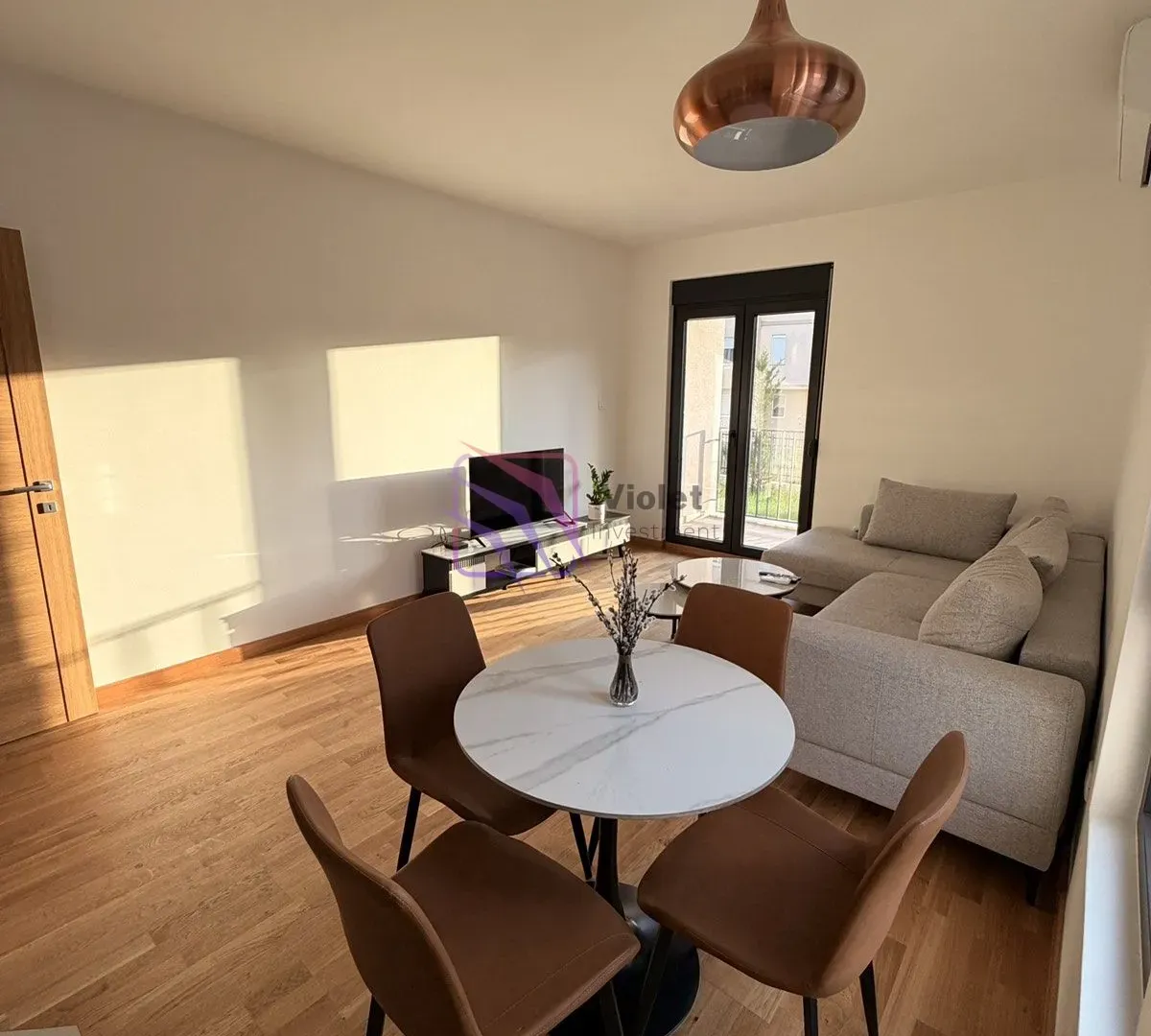 Rent, one bedroom apartment, 61m², Tološi, Podgorica
