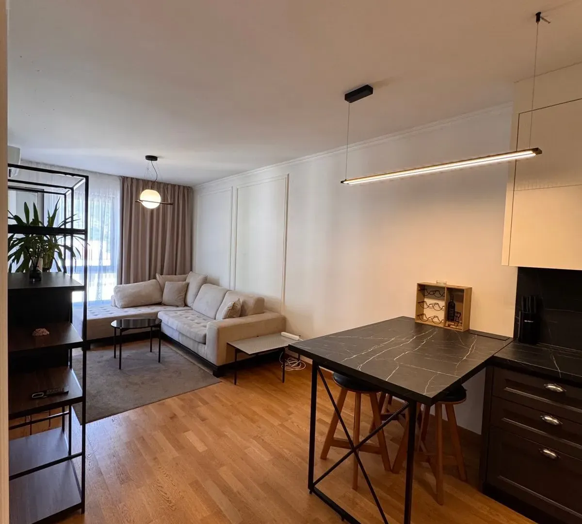 Rent, one bedroom apartment, 62m², Bečići, Budva