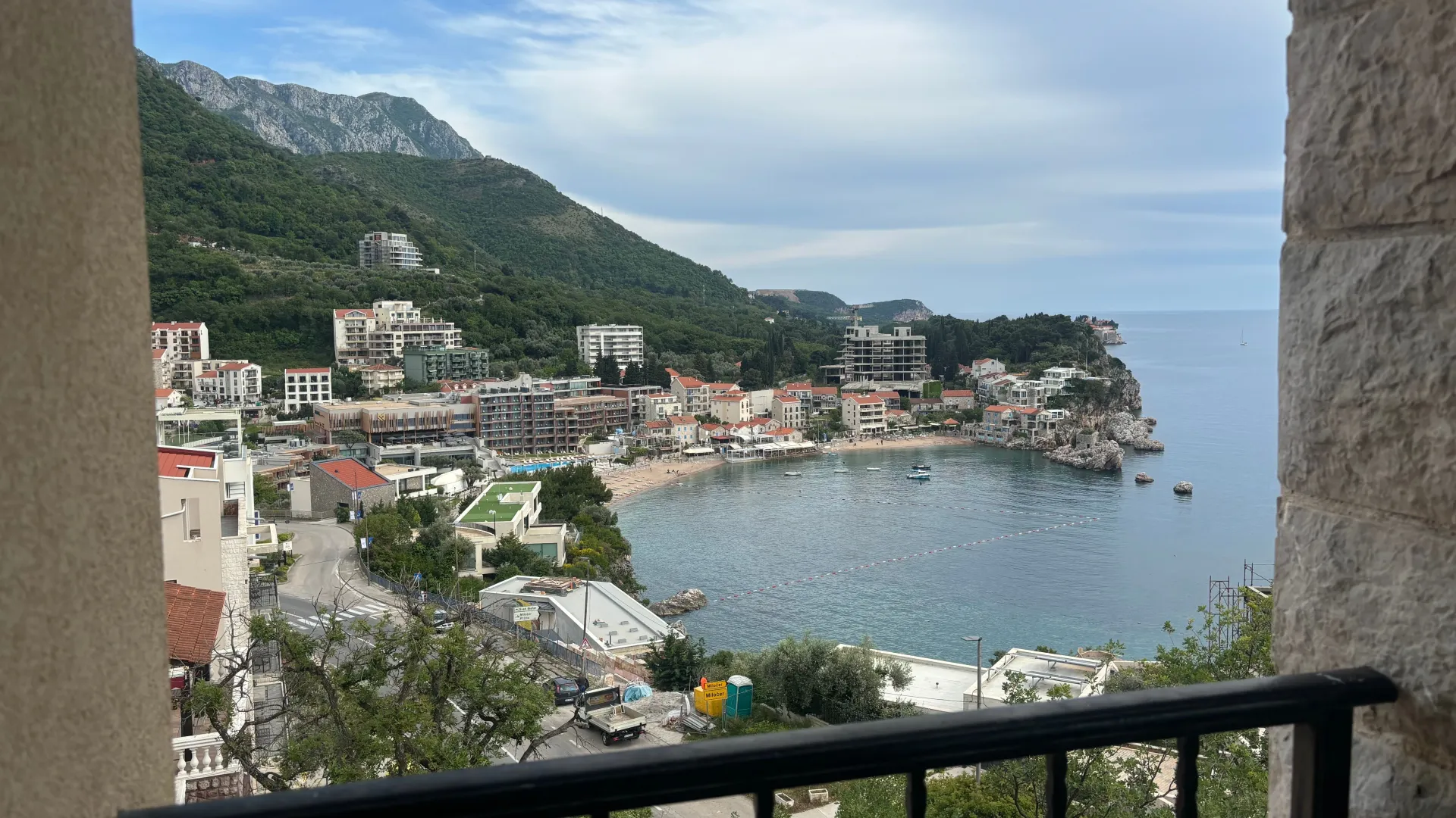 Rent, two bedroom apartment, 65m², Pržno, Budva
