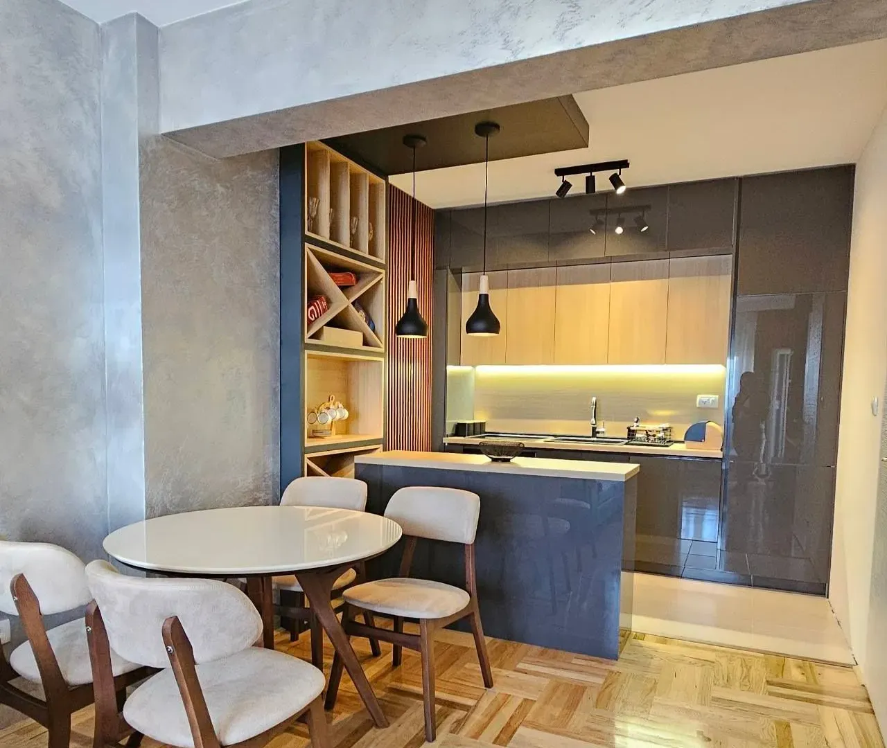 Izdavanje, jednosoban stan, 46m², Tuški Put, Podgorica