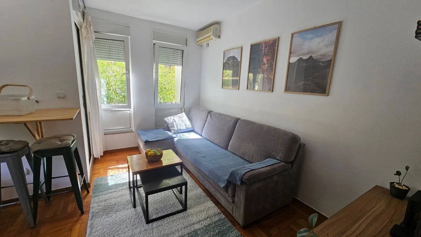 Izdavanje, jednosoban stan, 38m², Pod Goricom, Podgorica