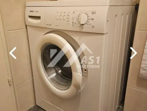 White washing machine in the bathroom. - image 7