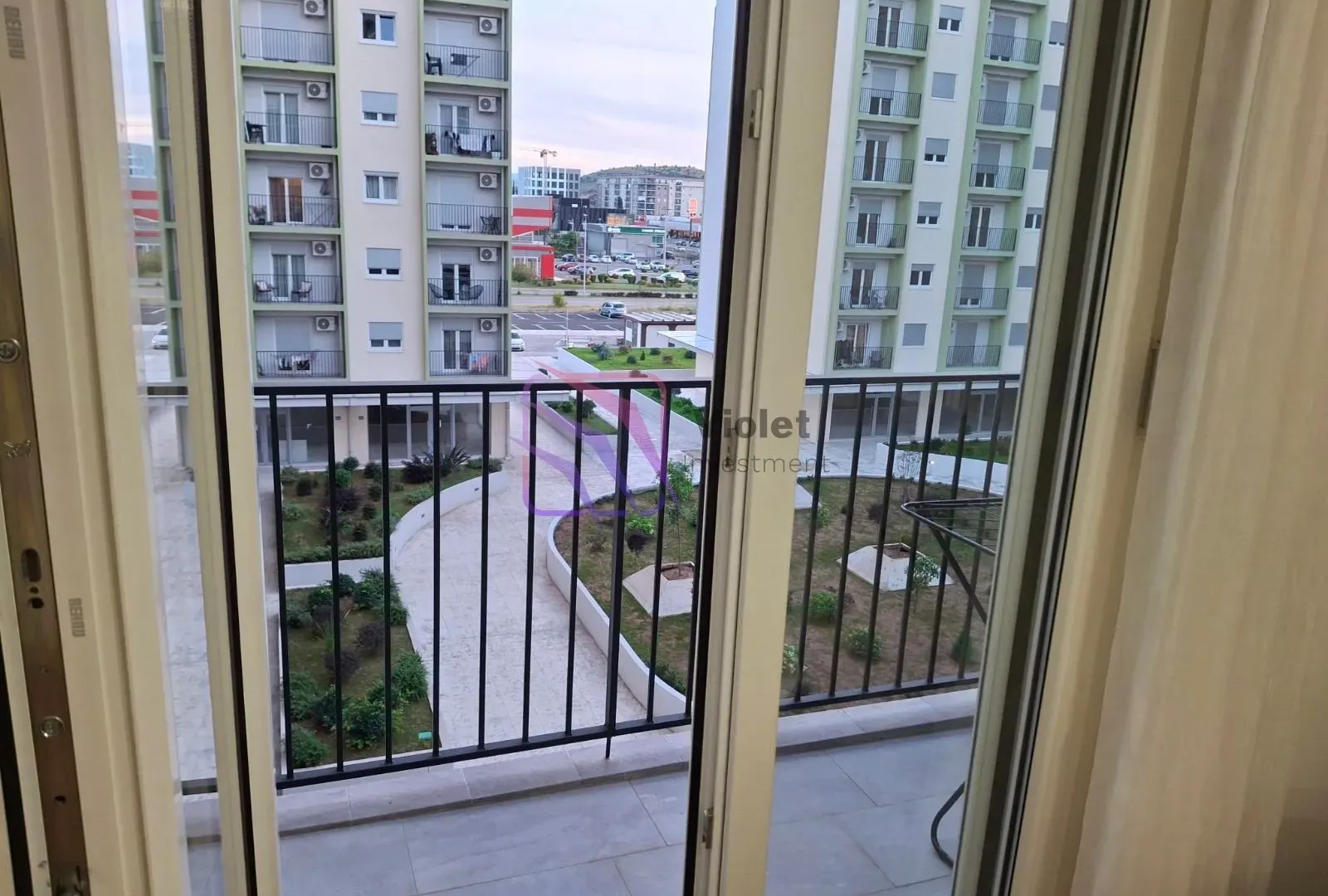 Rent, one bedroom apartment, 40m², Pobrežje, Podgorica