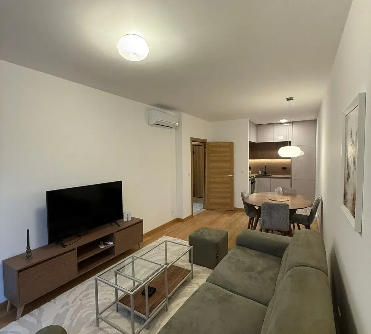 Rent, one bedroom apartment, 46m², City Kvart, Podgorica