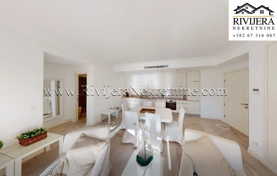 Prodaja, jednosoban stan, 76m², Luštica Bay, Tivat