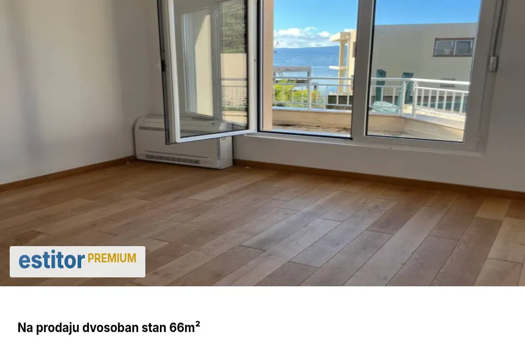 Prodaja, dvosoban stan, 66m², Donja Lastva, Tivat